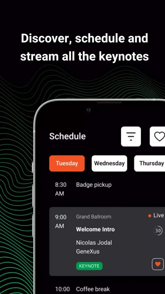 GeneXus Meeting Screenshots
