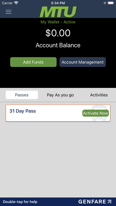 Capturas de pantalla de MTU Mobile Pay
