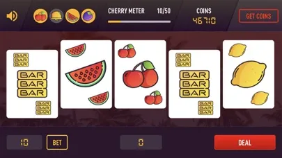 Capturas de pantalla de Fruit Poker Video Poker