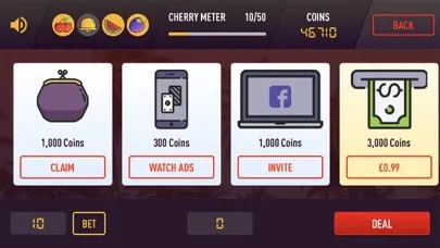 Capturas de pantalla de Fruit Poker Video Poker