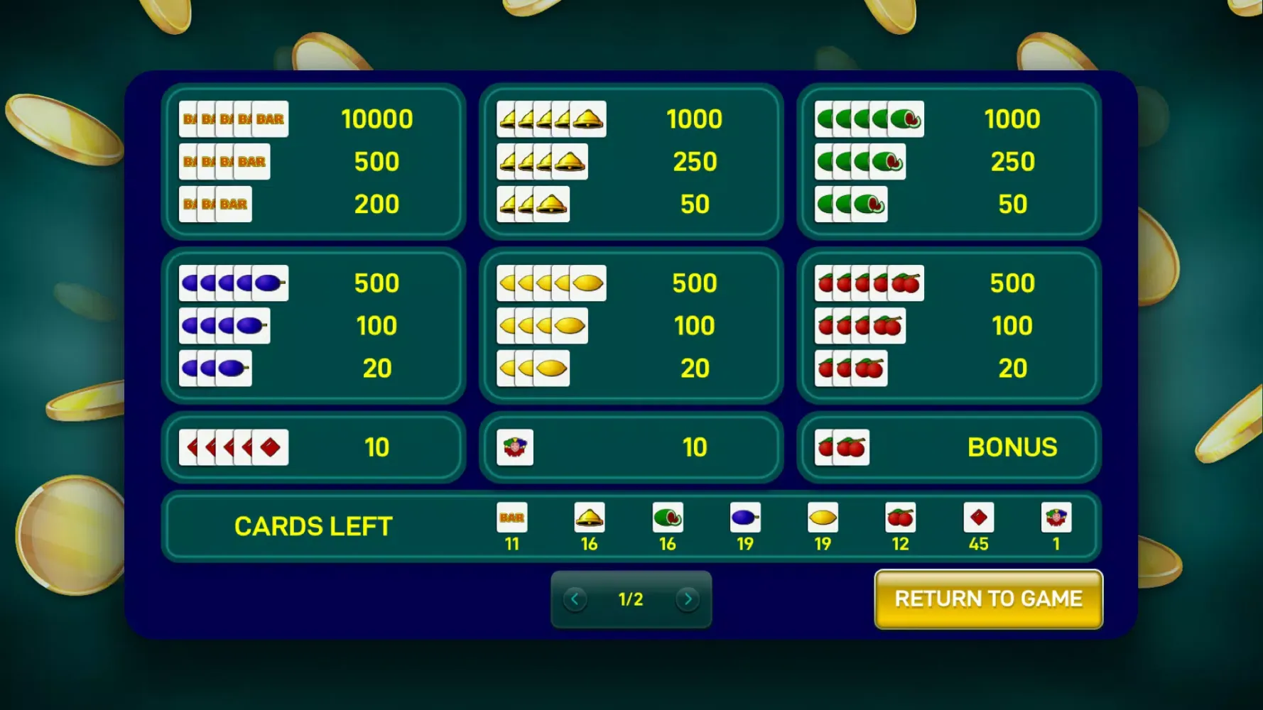 صور Fruit Poker Deluxe