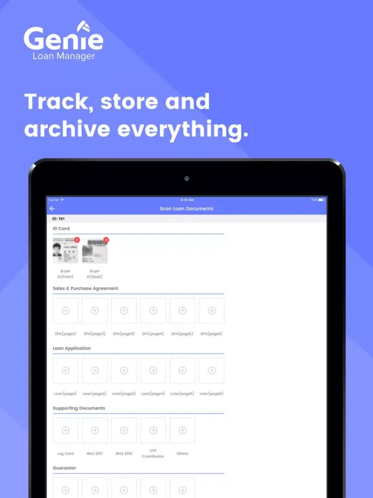 Genie Smart Fax iPad  سکرین شاٹس