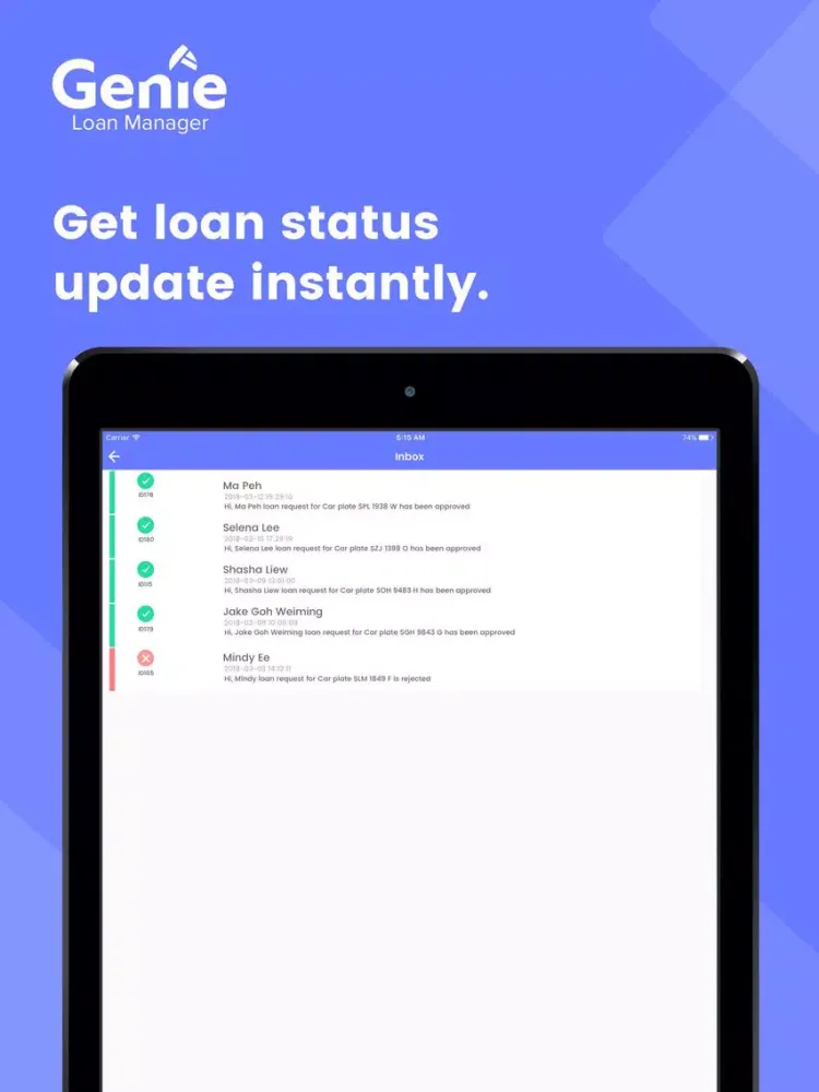 Genie Smart Fax iPad  سکرین شاٹس