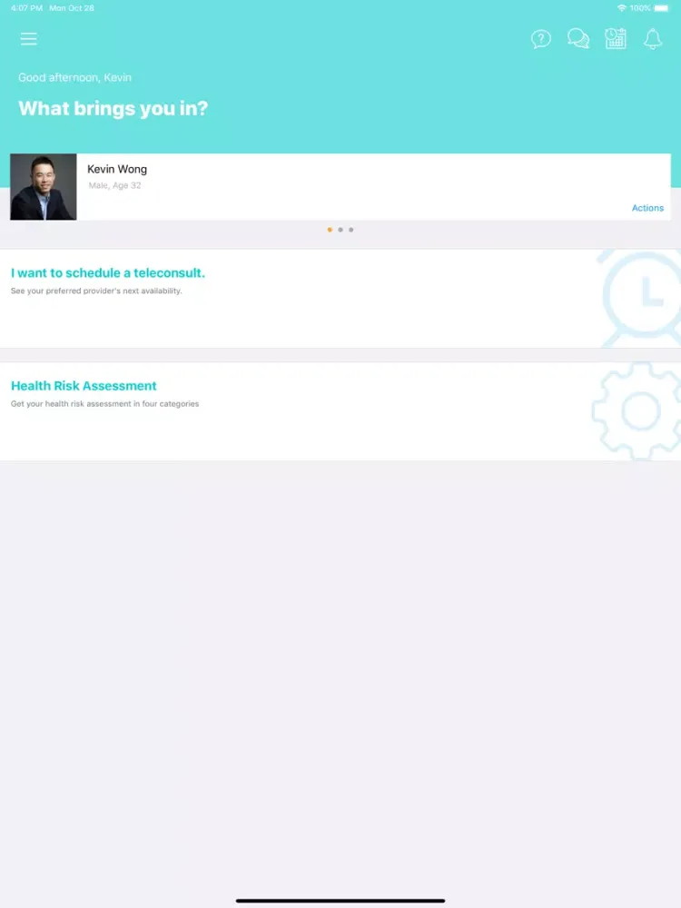 MyHealth Connect iPad 應用截圖