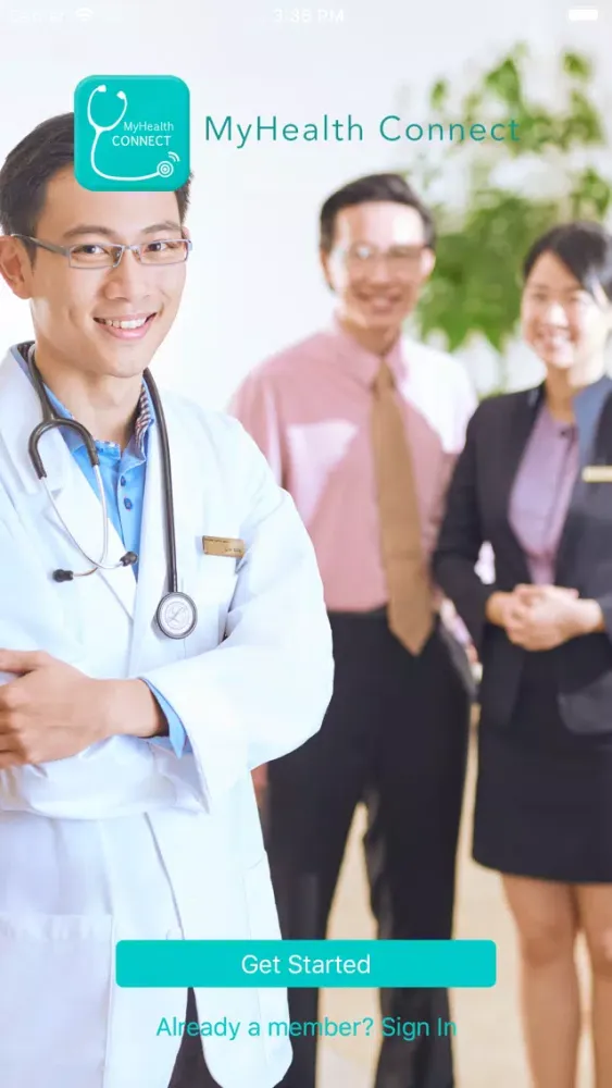 MyHealth Connect應用截圖