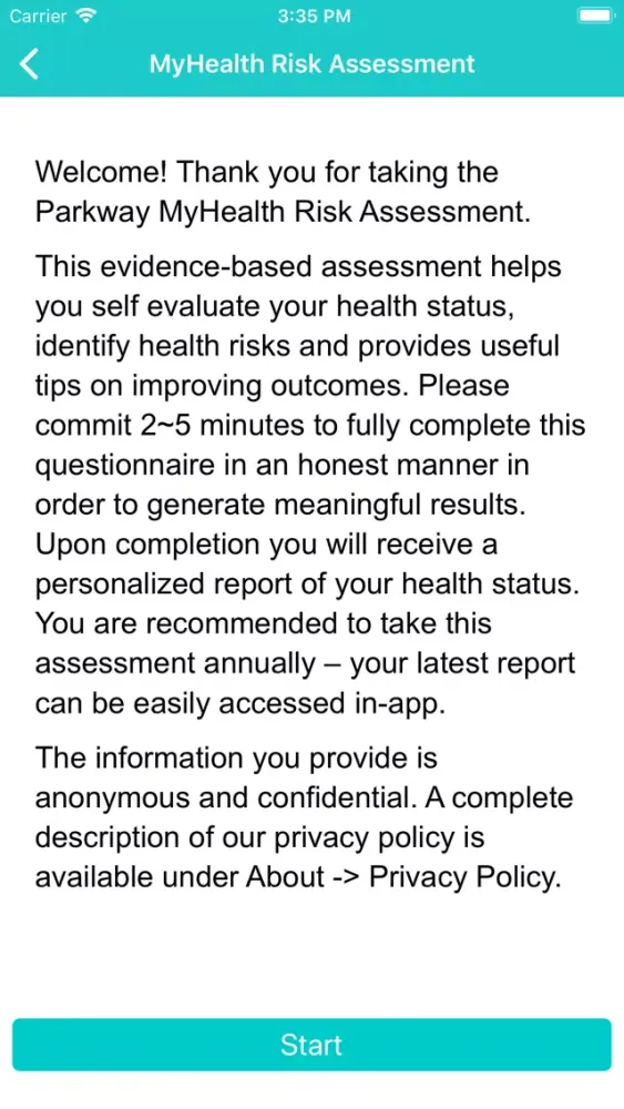 MyHealth Connect應用截圖