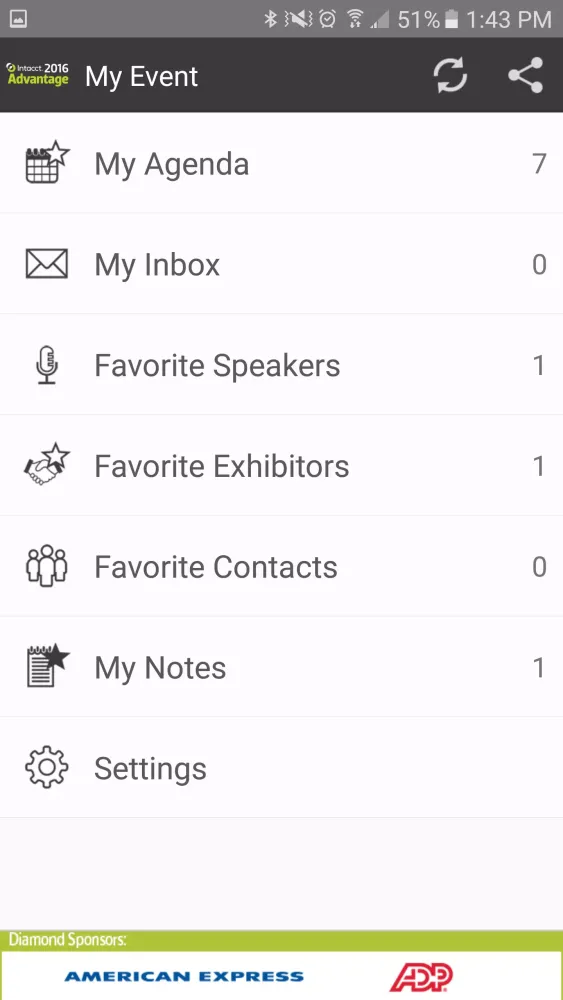 Intacct Advantage 2016 Screenshots