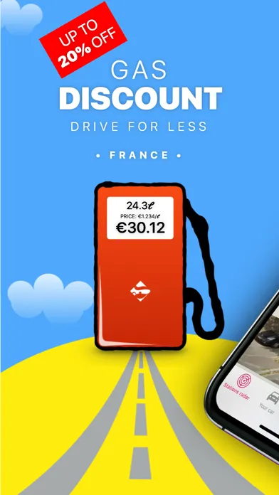Ảnh chụp màn hình của Gas Discount