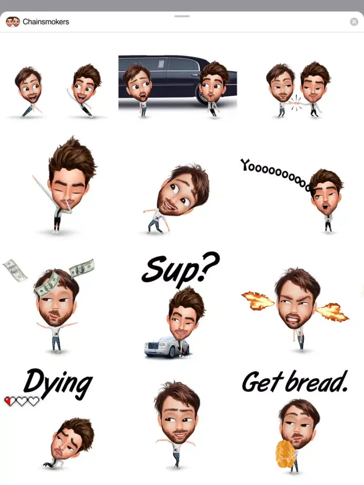 The Chainsmokers' Genies iPad  Screenshots