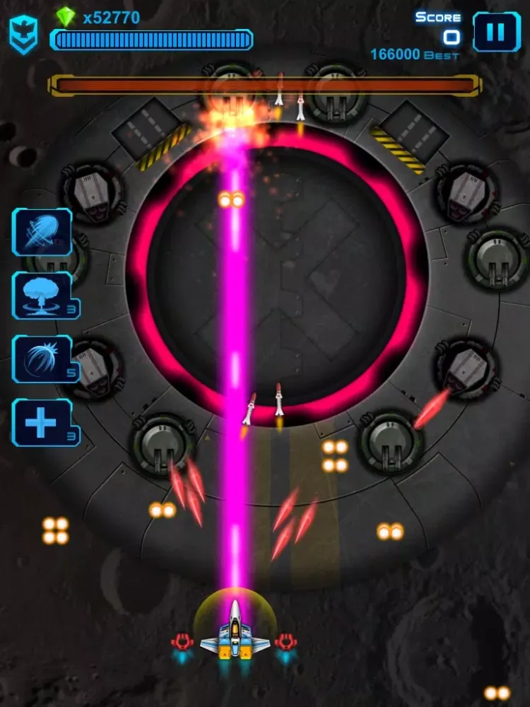 Tangkapan skrin Space Fighter - Earth Battle iPad 