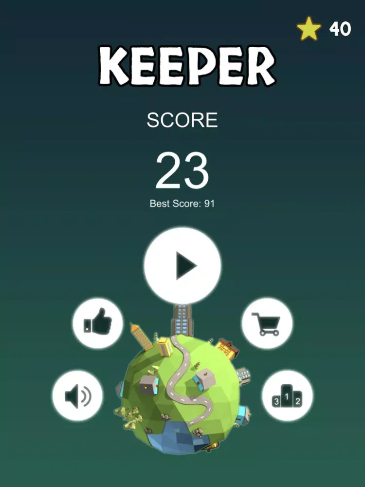 GGame: Super Keeper iPad  स्क्रीनशॉट