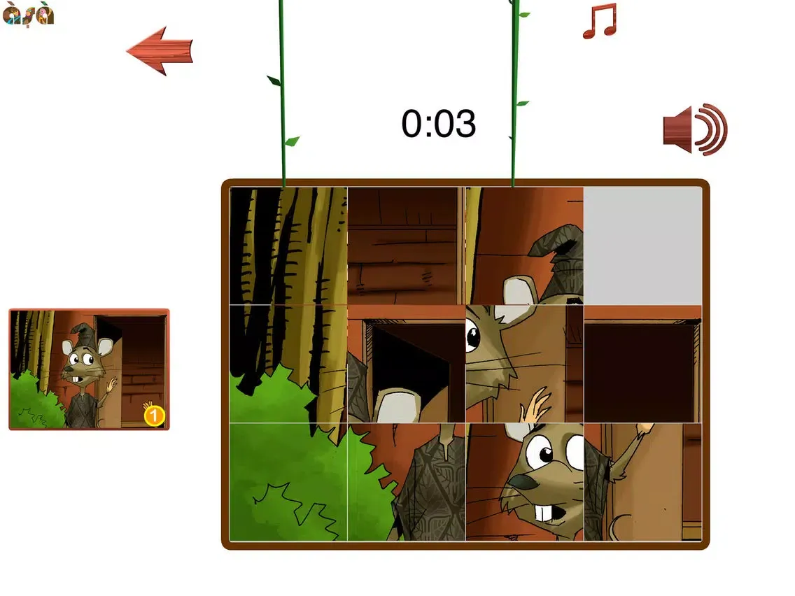 Ảnh chụp màn hình của The Lazy Chicken iPad 