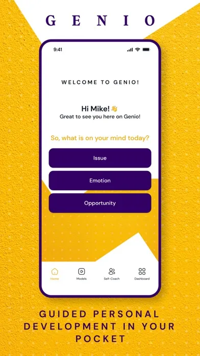 Genio: Self-Coaching App স্ক্রিনশট