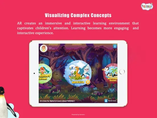 Capturas de tela do Sanfort AR App iPad 