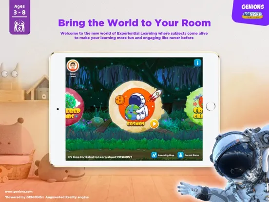 Zrzuty ekranu Genions: Learn Play Explore AR iPad 