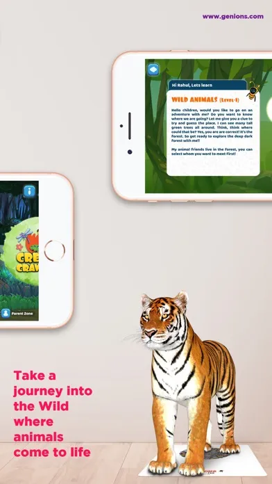 Zrzuty ekranu Genions: Learn Play Explore AR