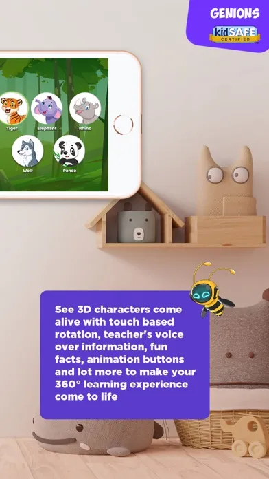Zrzuty ekranu Genions: Learn Play Explore AR