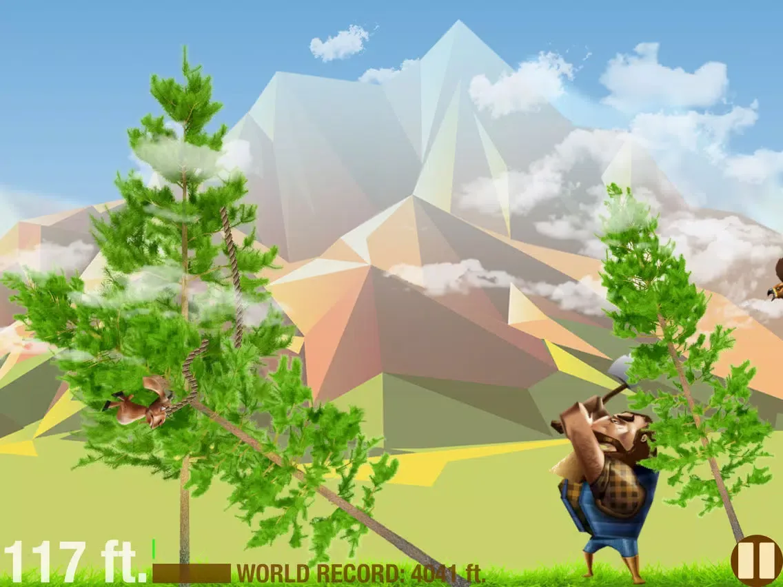 Tangkapan layar Goat Roper - Rope n fly to freedom iPad 
