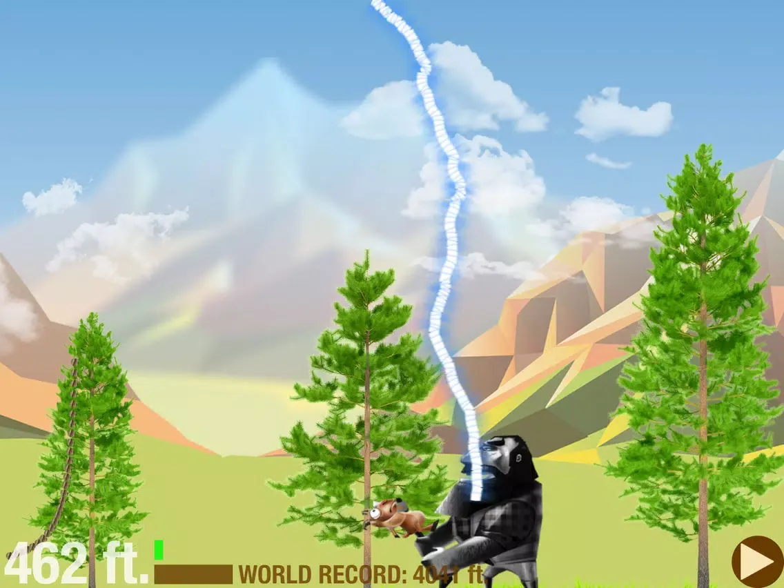 Tangkapan layar Goat Roper - Rope n fly to freedom iPad 