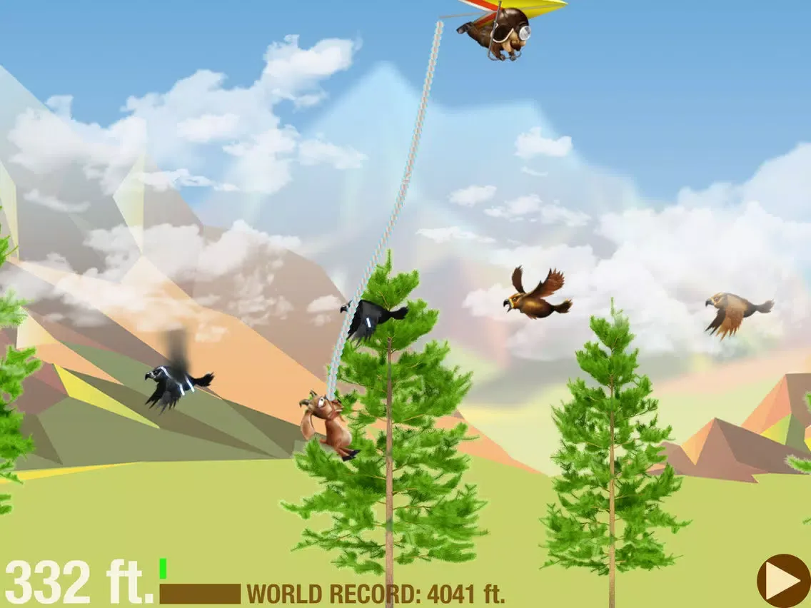 Tangkapan layar Goat Roper - Rope n fly to freedom iPad 