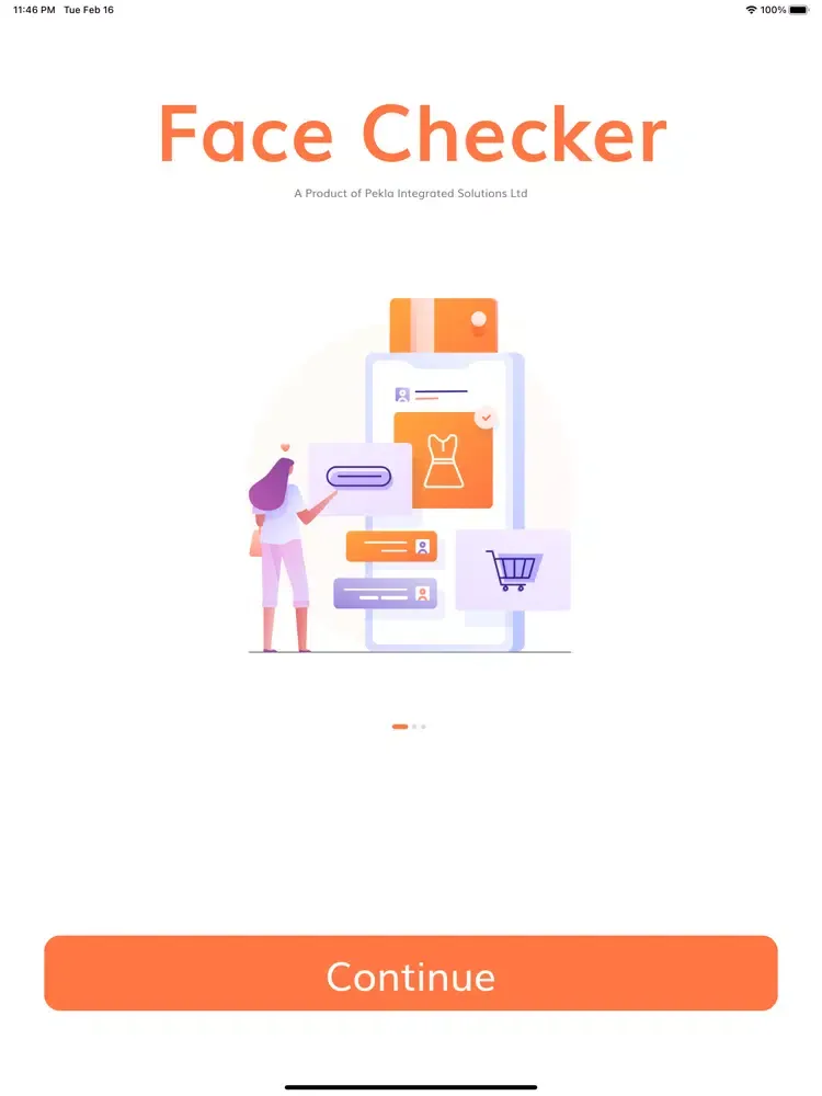 تصاویر Face Checker iPad 