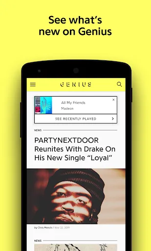 Genius — Song Lyrics Finder Screenshots