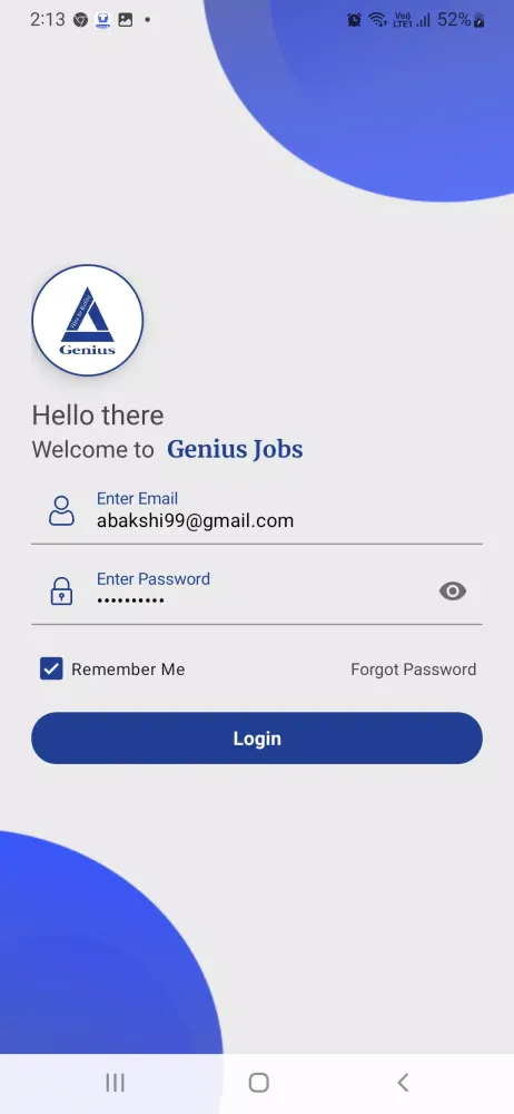 GeniusJobs Screenshots