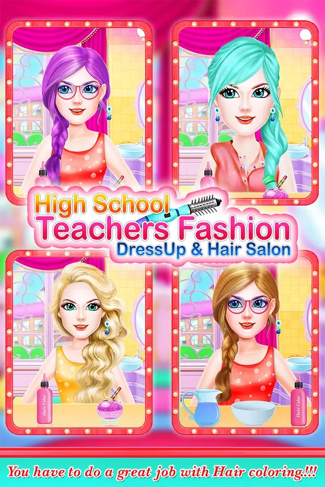 School Teachers Hairs Fashion Screenshots