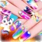 Unicorn Acrylic Nails Makeover