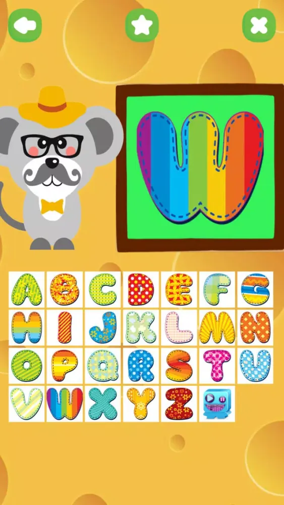 Zrzuty ekranu Baby ABC - Mouse toddler games