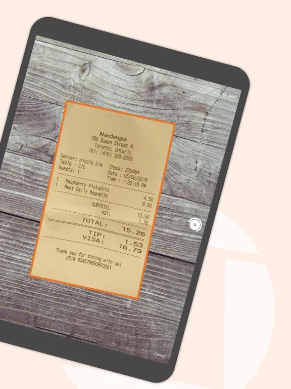 Scanner App: Genius Scan iPad  スクリーンショット