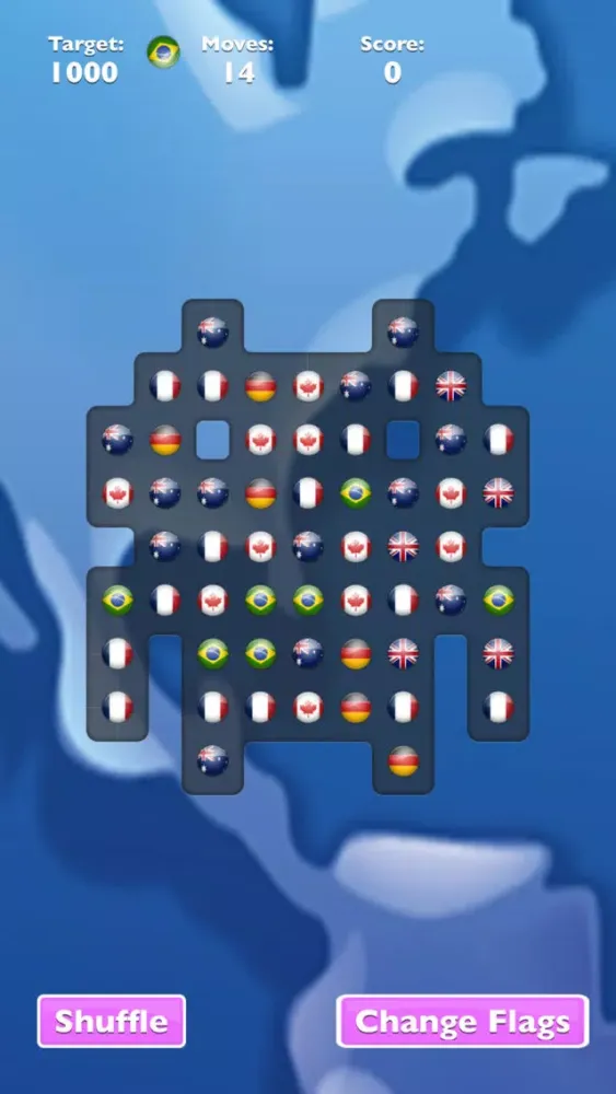 Capturas de tela do Flap Flag - Get to Know National flags by the game
