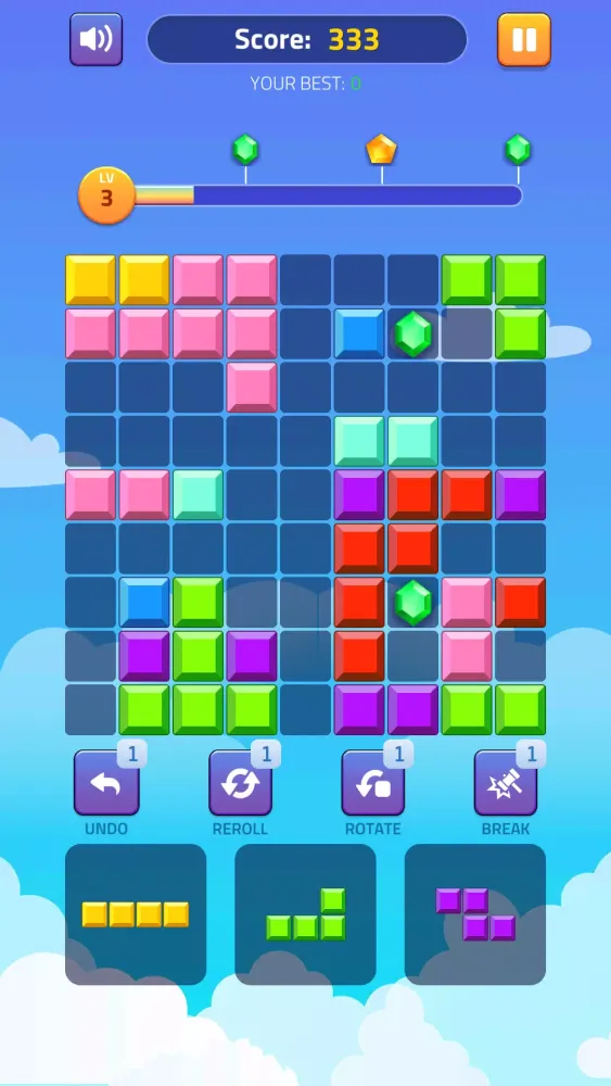 Block Puzzle - Gems Adventure Screenshots