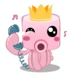 Cute Octopus Stickers