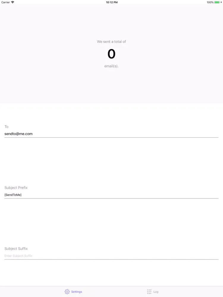 صور Send to me - email iPad 