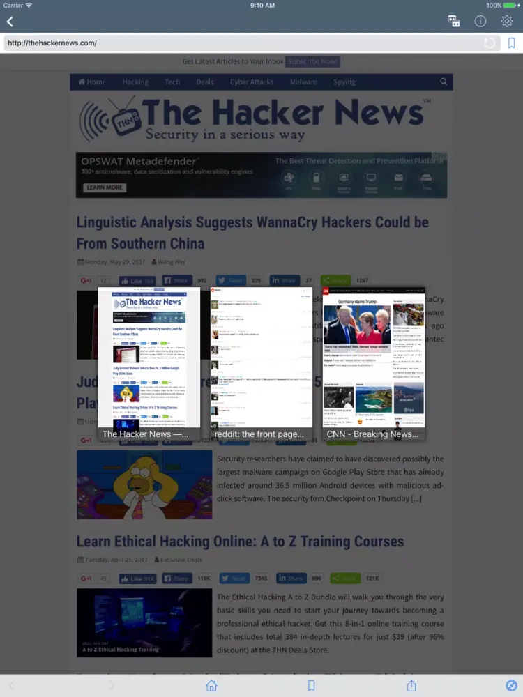 SiteView iPad  Screenshots
