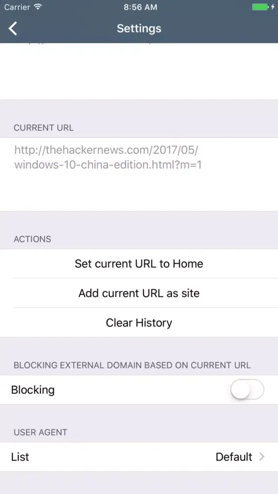 SiteView Screenshots