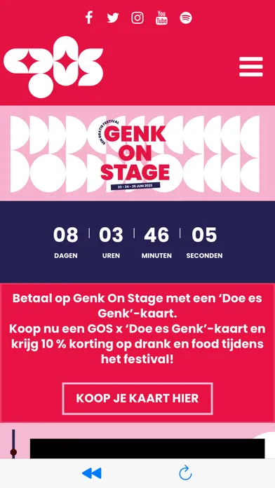 Ảnh chụp màn hình của Genk On Stage – Official app