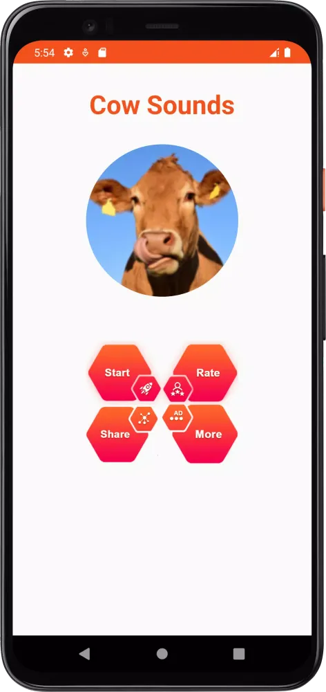 Ảnh chụp màn hình của Cow Sounds