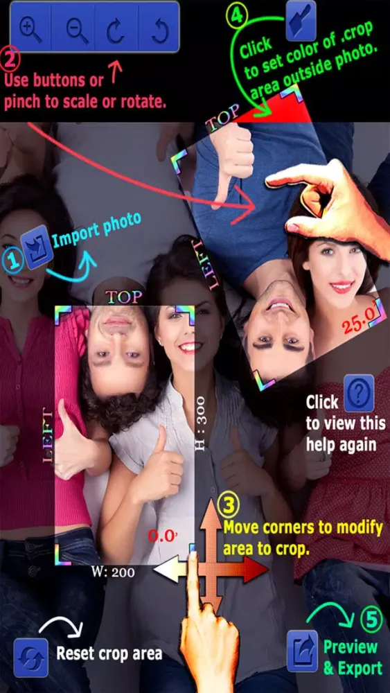 تصاویر CropPhoto - crop rotate & edit HD photo, wallpapers & profile pics