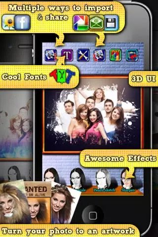1000+ Photo Frames & fx and picasa + facebook albums स्क्रीनशॉट
