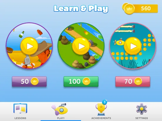 Captures d'écran de English for Kids from PMG iPad 