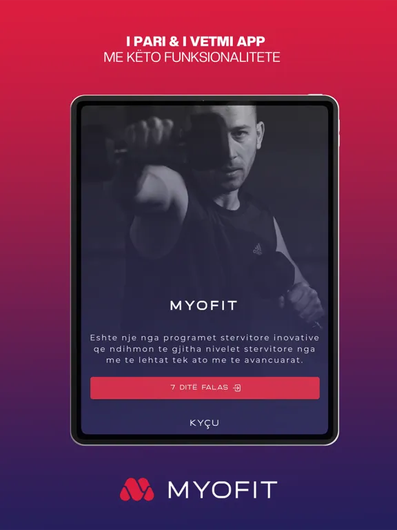 Capturas de pantalla de MYOFIT APP iPad 