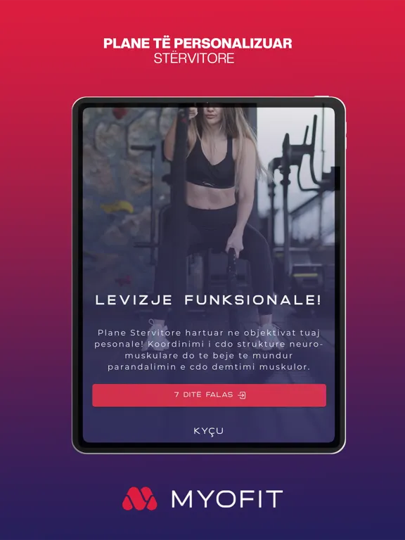 Capturas de pantalla de MYOFIT APP iPad 