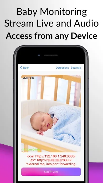 Phone IP Camera Surveillance Ekran Görüntüleri