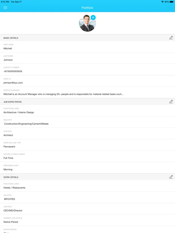 Genpact | HireMe! iPad 應用截圖