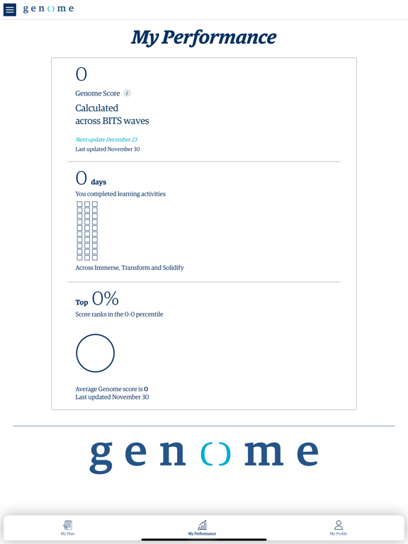 Genpact Genome iPad  স্ক্রিনশট