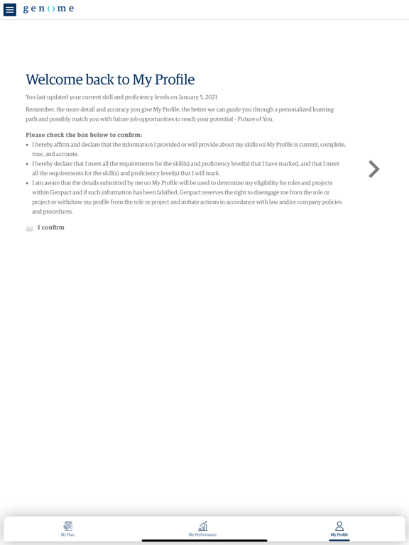 Genpact Genome iPad  স্ক্রিনশট