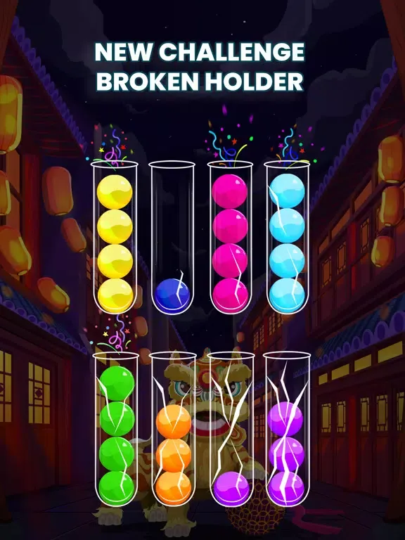 Tangkapan layar Ball Sort - Brain Puzzle Game iPad 