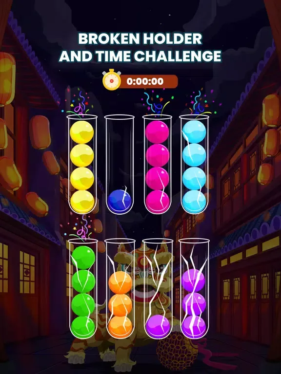 Tangkapan layar Ball Sort - Brain Puzzle Game iPad 